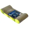 BigBuy Pets Griffoir carton ondulé 49x22x75 cm zèbre vert