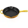 Le Creuset Skillet profond en fonte émaillée Signature avec poignée d'...