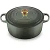 Cocotte LE CREUSET 28CM THYM BOUTON DORÉ