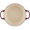 Cocotte LE CREUSET 24 cm Rhône Bouton Doré