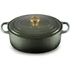 Cocotte LE CREUSET 31CM THYM BOUTON DORÉ