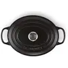 Cocotte en fonte ovale Noire - Le Creuset 27cm
