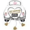 Anagram Amscan - Folieballon SuperShape Just Married Wedding Car 58 cm x 79 cm