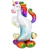 Amscan BALLON ALU FIGURINE LICORNE 83X139CM MULTICOLORE