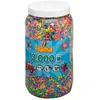 Hama - 211-50 - Loisirs Créatifs - Pot 13000 Perles à Repasser - Taille Midi - Mélange Pastel