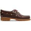 Chaussures bateau homme Timberland Trad hs 3 eye lug en cuir marron fo...