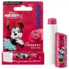 LABELLO Cherry Shine Minnie Mouse édition limitée Disney (1 x 4.8g), Stick à lèvres hydratant pour enfants au parfum cerise, Baume à lèvres nourrissant hydratation longue durée