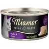 Miamor Filets Fins Naturels 6 x 80 g pour chat - poulet, canard