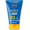 NIVEA SUN Lait solaire Protect & Hydrate format voyage FPS 30 (1 x 50 ...