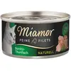 Miamor Filets Fins Naturels 6 x 80 g pour chat - thon bonite