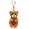 Ty Beanie Babies Bellies Clip - Duncan Bear - Sleutelhanger - 10 cm