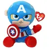 TY Beanie Babies Marvel Captain America Soft 15 cm