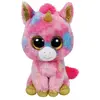 Peluche - TY - Fantasia la licorne - Rose - Enfant - Intérieur - 23 cm