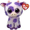Peluche - TY - Beanie boo's S Ethel la vache - Blanc - 15 cm - Intérieur