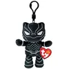 Peluche Ty Marvel Beaniee Babies Soft Porte-clés Black Panther