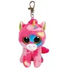 Carletto Ty T36619 Fantasia Beanie Clip en peluche, blanc, 7 cm