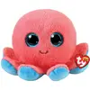 Peluche Ty Beaniee Boo's Sheldon la pieuvre 15 cm Rose