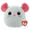 Peluche Ty Squish A Boos Small Catnip La Souris Gris et Rose
