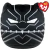Peluche TY Marvel Squish a boos Small Black Panther Noir