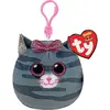 Peluche Ty Squish A Boos Clip Kiki Le Chat