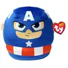 Peluche TY Marvel Squish a boos Medium Captain America
