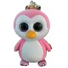 TY Mini Boos Clips Peluche, 2008088, Rose, 9 cm (Lot de 1)