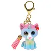 Porte clés Ty Mini Boo’s Heather le chat licorne
