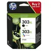 HP 303XL Origineel - (Zwart Cyaan Magenta Geel) - Multipack 2 stuk(s)