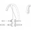 Mavic Rayons Kit 14 Front Edeemax 29´´