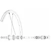 Mavic Rayons Kit 12 Rear Ksyrium S Ds
