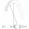 Mavic Rayons Kit 12 Front/rear Ksyrium Pro Carbon Ust Disc