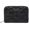 GUESS Portemonnee Tamsin SLG Medium Zip Around Wallet Black Zwart