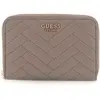 GUESS Porte-monnaie taupe pour femme - Anning SLG Medium Zip Around Wa...