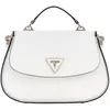 GUESS Sac à main blanc pour femme - Eco Gloriana Girlfriend Satchel Ba...
