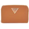 Guess Laurel Medium Zip Around Dames Portemonnee - Cognac- One Size