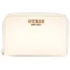 GUESS Portemonnee Laurel Zip Around Wallet Bone Lichtgrijs