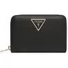 GUESS Portemonnee Laurel II SLG Medium Zip Around Wallet Black Zwart