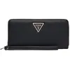 GUESS portemonnee Laurel II SLG Large Zip Around Wallet Black zwart