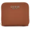 GUESS portemonnee Gregoria SLG Small Zip Around Wallet Cognac bruine