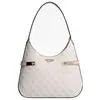 GUESS Zadie Logo Hobo Latte / Black [173800] -  sac à épaule sacoche