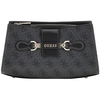 GUESS Schoudertas Nolana Crossbody Top Zip Coal Logo Donkergrijs