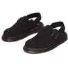Dr Martens Dr. Martens Sandales Mules Noires En Daim Jorge Ii - 42