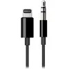 Apple Câble audio Lightning vers mini-jack 3,5 mm (1,2 m) - Noir        