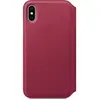 Apple Leren Folio Hoesje voor iPhone X - Rood