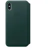 Apple Etui folio en cuir pour iPhone XS Max Vert forêt