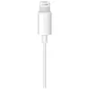 Apple Câble Audio Mini-jack 3.5 Mm - Lightning 1.2 M Blanc (mxk22zm/a)