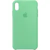 Apple Coque en silicone (pour iPhone XS Max) - Menthe verte