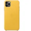 Apple Coque en Cuir pour iPhone 11 Pro Max Citron Meyer