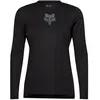 Fox, Femmes, Maillot de cyclisme, W Ranger LS Jersey Head (S), Noir, S