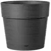 Pot de fleur - DEROMA - Vaso Save R - 58L - 48cm - Gris foncé